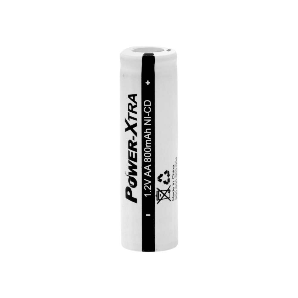 Power-Xtra 1.2V 800 Mah - AA - Ni-Cd Şarjlı Pil - Bulk-Başsız