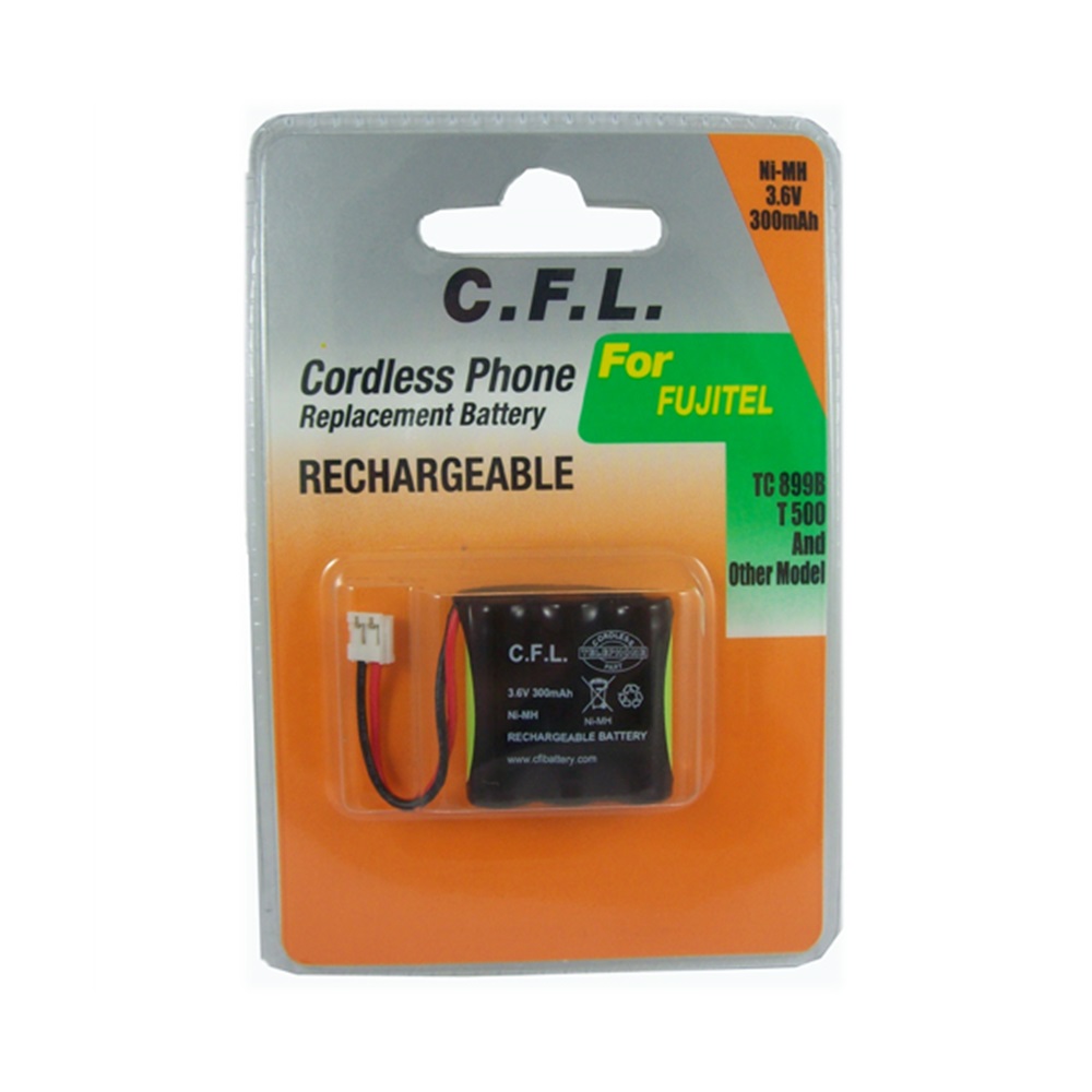 CFL 3.6V 300 Mah Yeşil (Fujitel) Telsiz Telefon Pili Blister