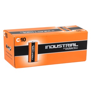Duracell Orta Boy Endüstriyel Pil Alkaline C Size 10Lu Kutu