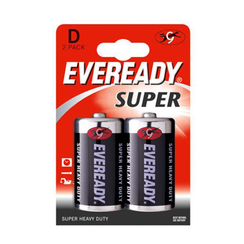 Eveready Super Büyük Pil / D 2Li Blister