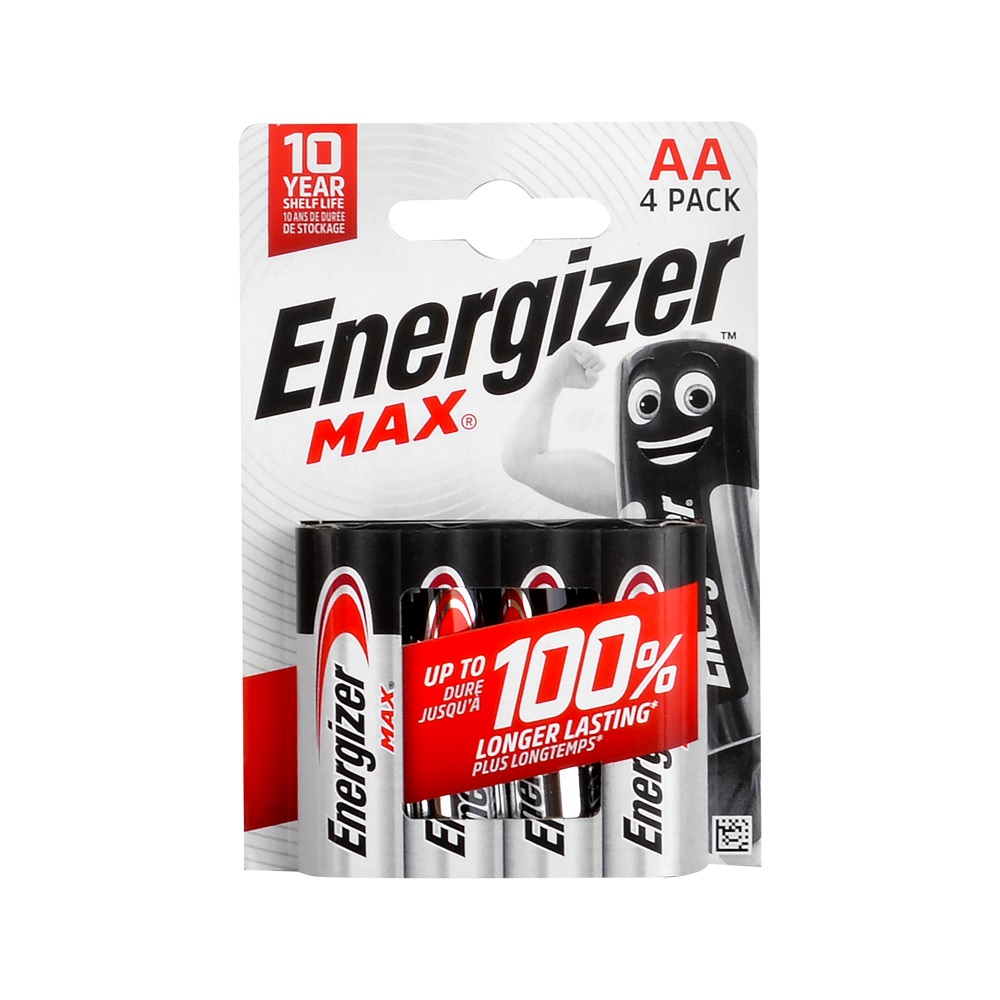 Energizer Max AA Kalem Pil 4lü Blister