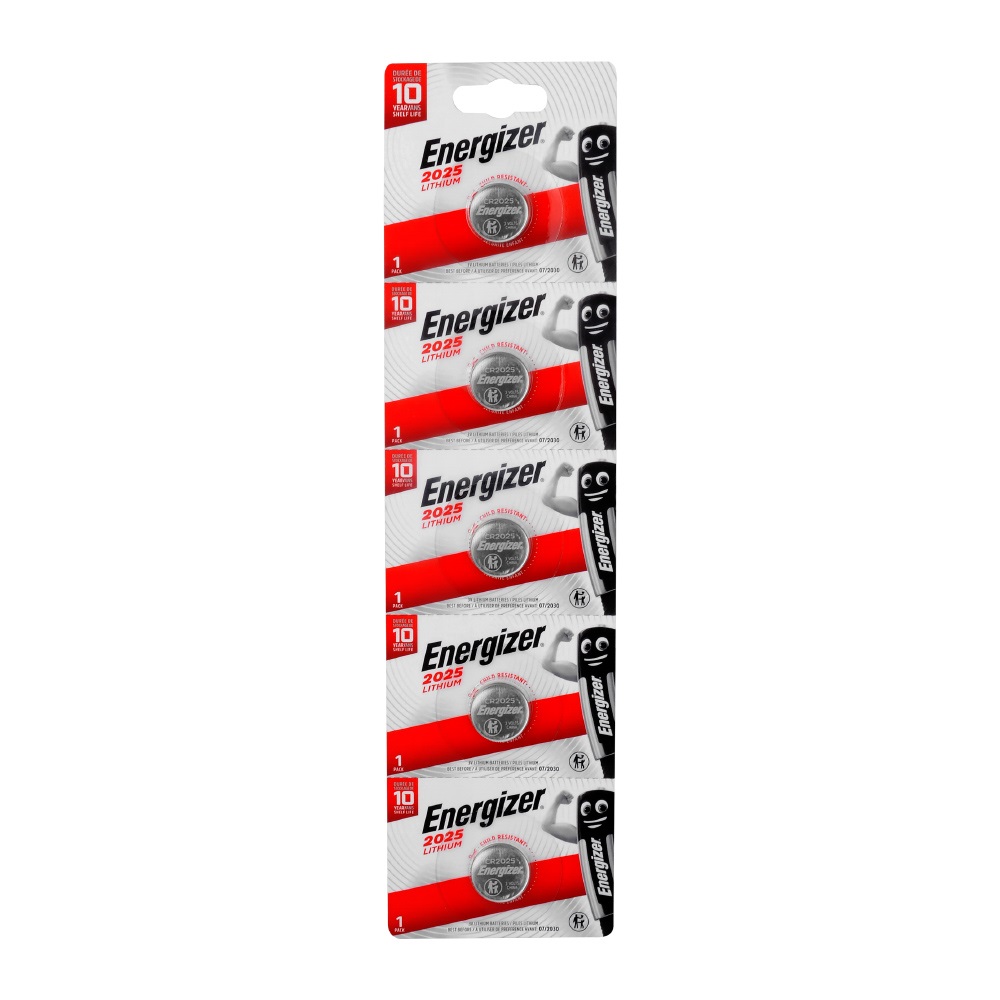 Energizer CR2025 Lithium Pil 5li Blister