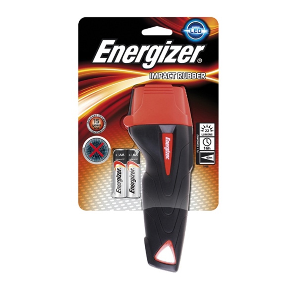 Energizer Impact Rubber Led 2AA Fener