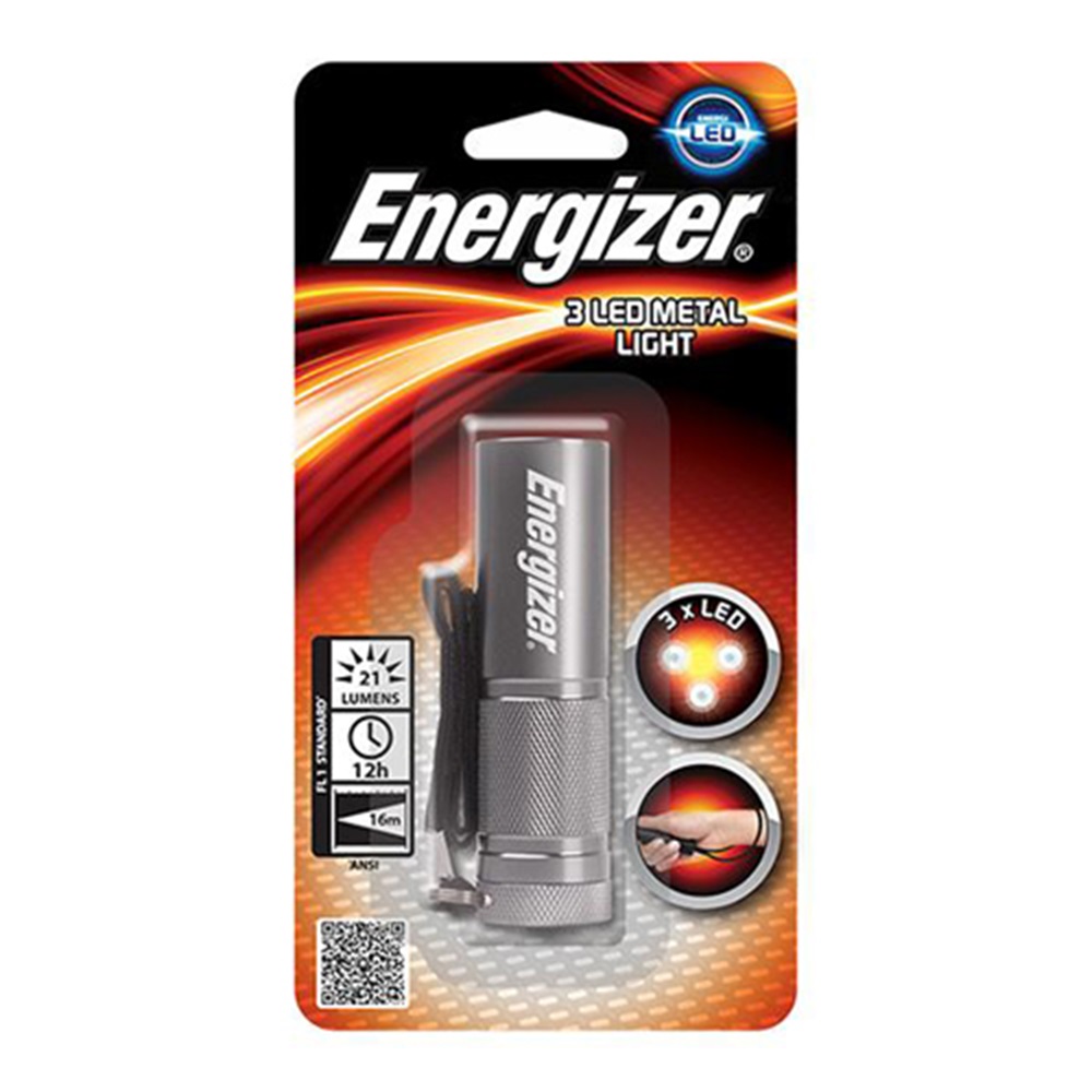 Energizer Metal 3AAA 3 Led Fener