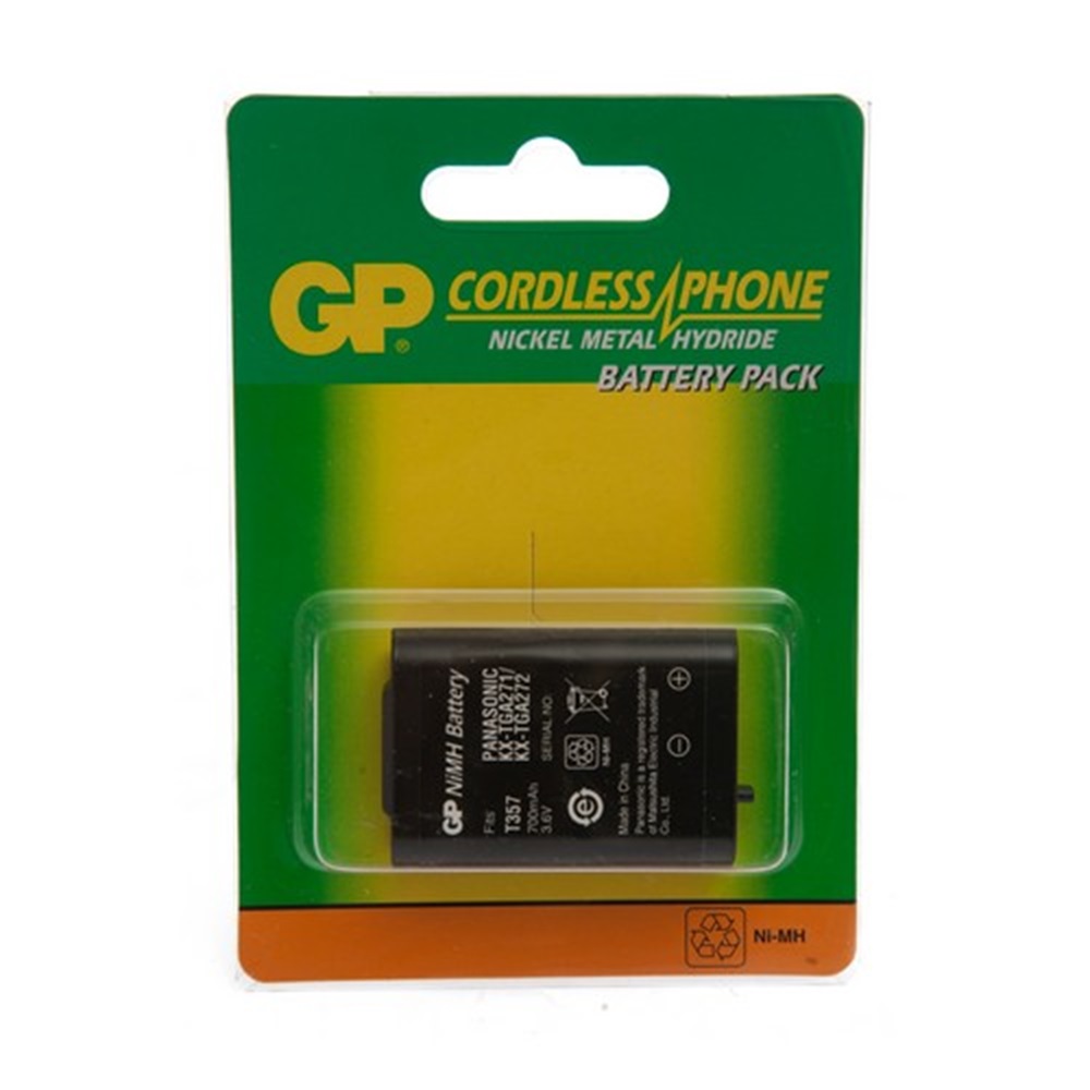 GP T357 3.6V 650 mAh Telsiz Telefon Pili (İ)