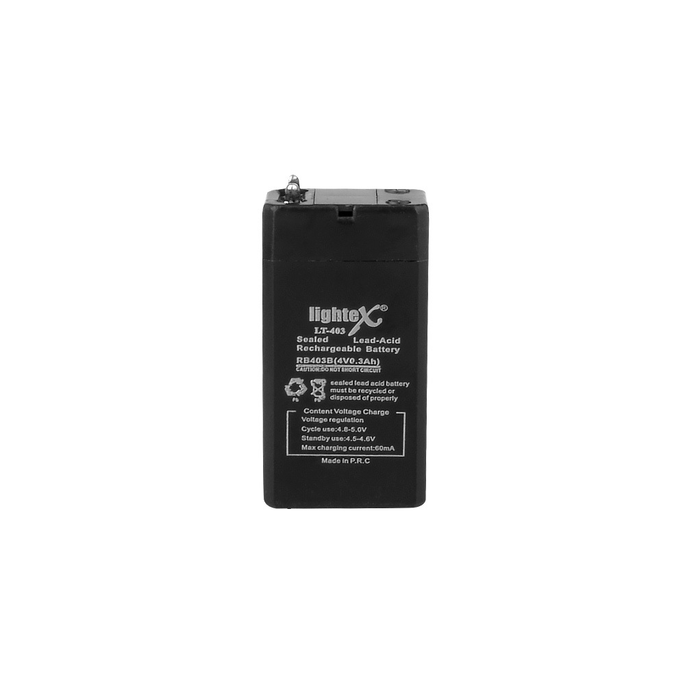 Lightex LT-403 4V 300 mAh Bakımsız Işıldak Aküsü