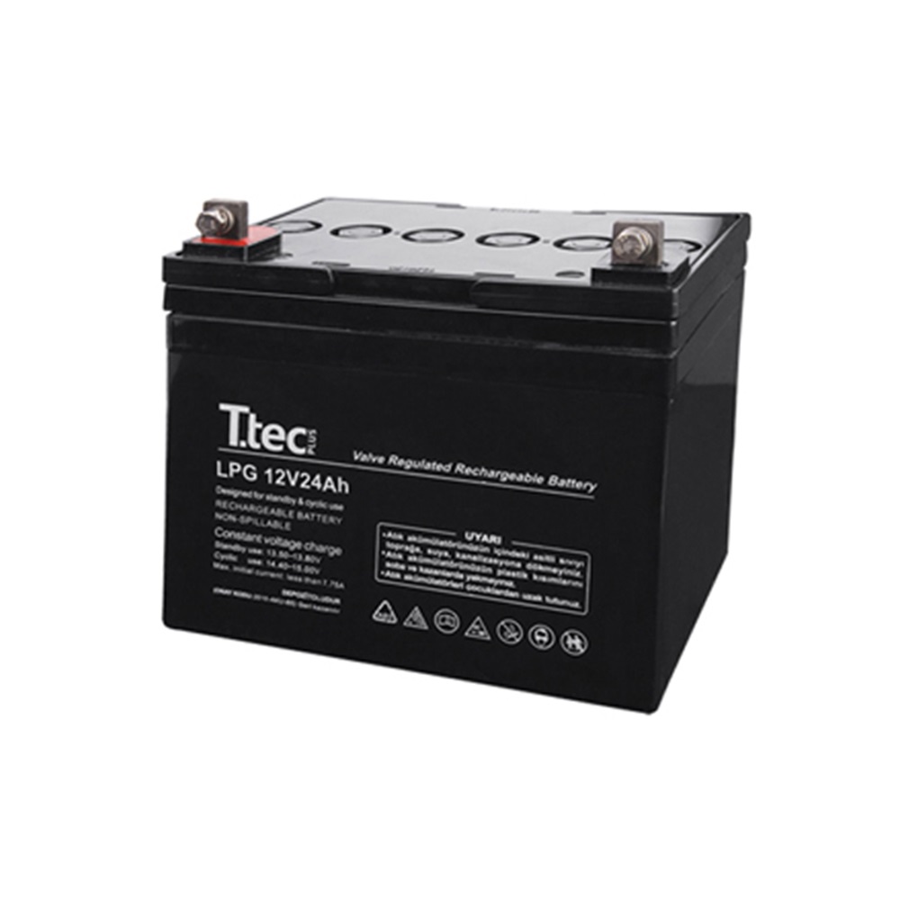 Ttec 12V 24 Ah Bakımsız Jel Akü (İ)