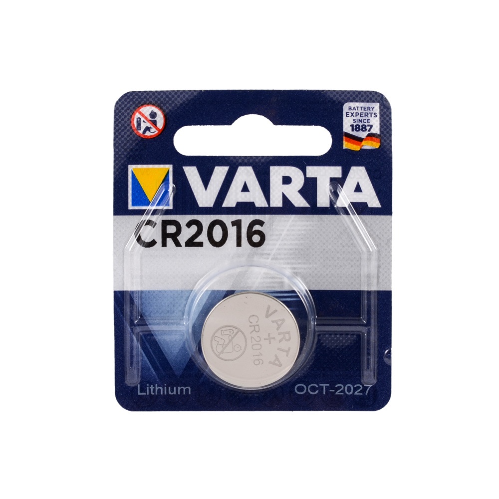 Varta 6016 Lithium CR2016 Pil 1li