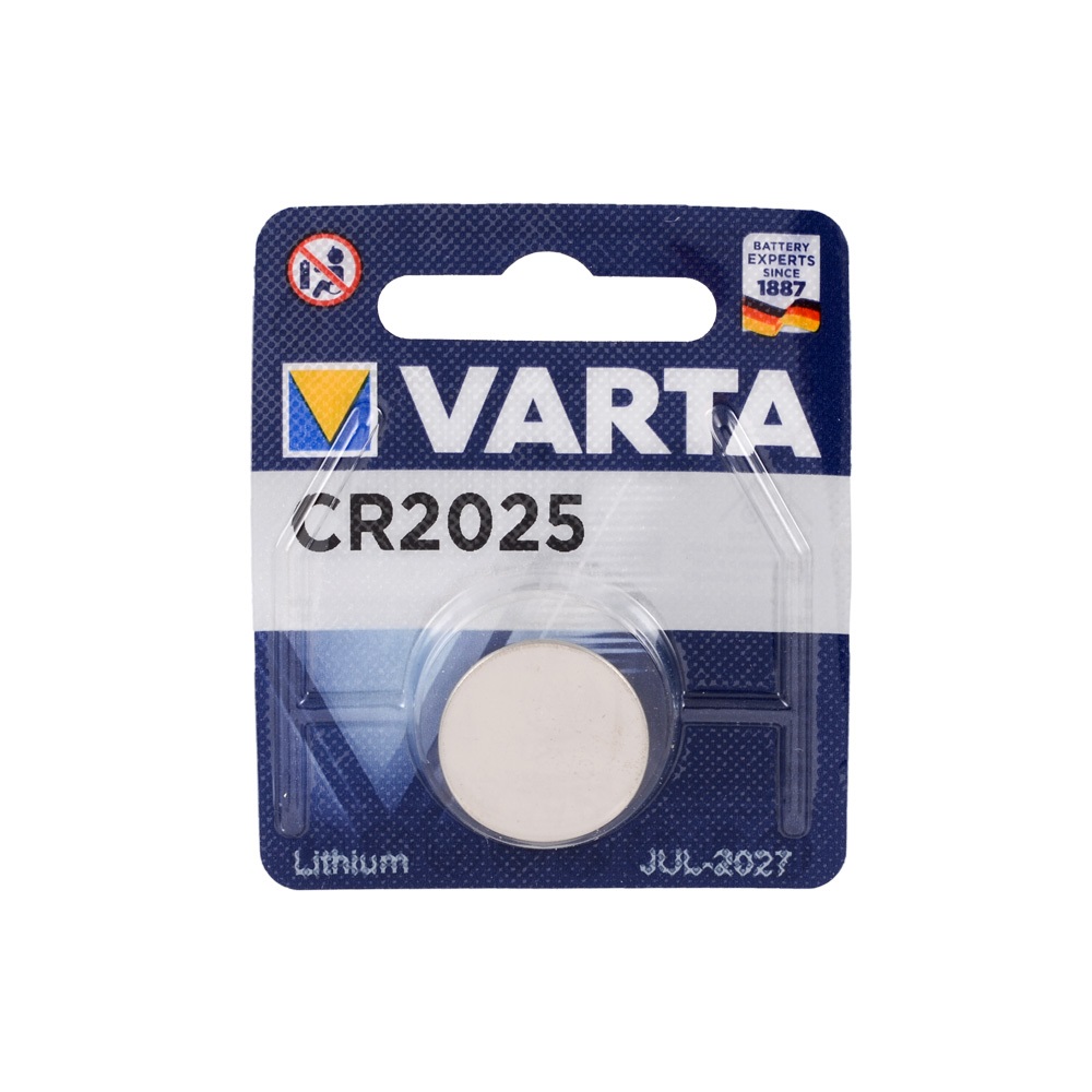 Varta 6025 Lithium CR2025 Pil 1li