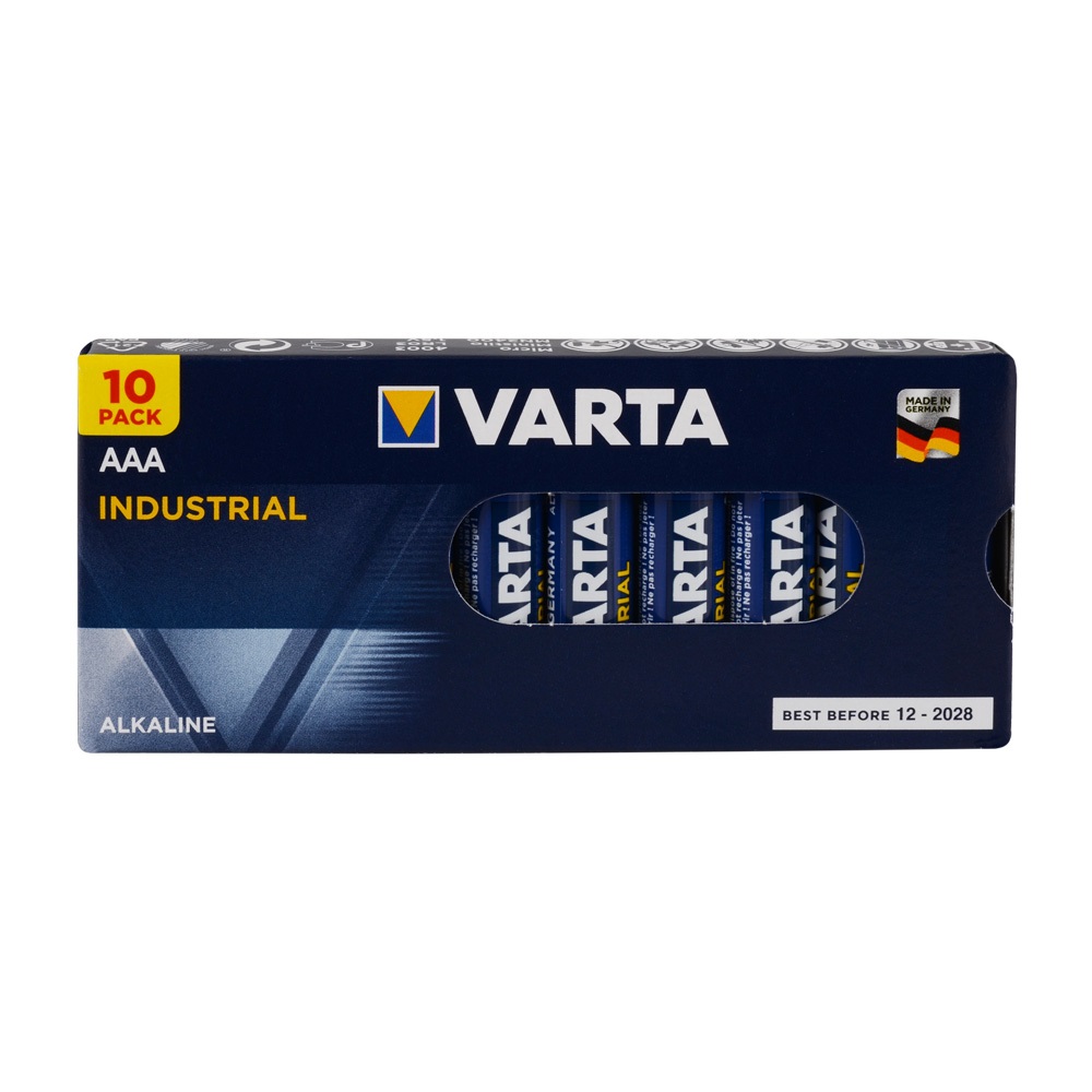 Varta 4003 Endüstriyel Pro Alkalin AAA Size İnce Kalem Pil 10lu