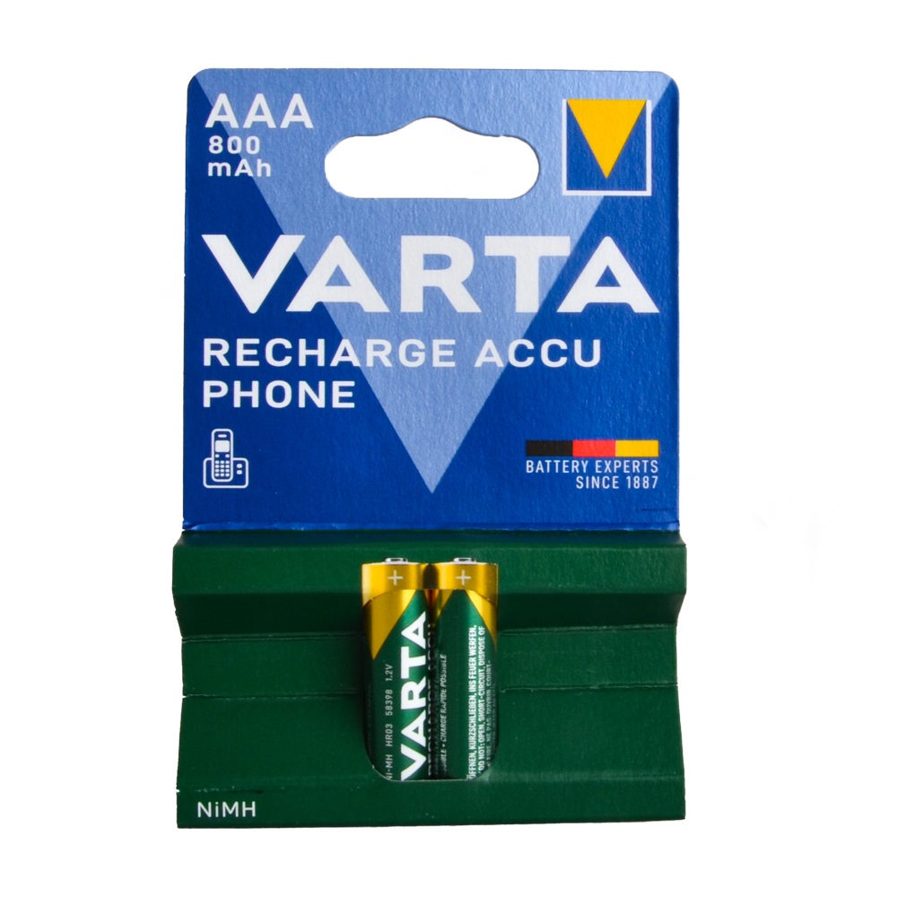 Varta 58398101402 Phone AAA 800 mAh İnce Kalem Pil 2li