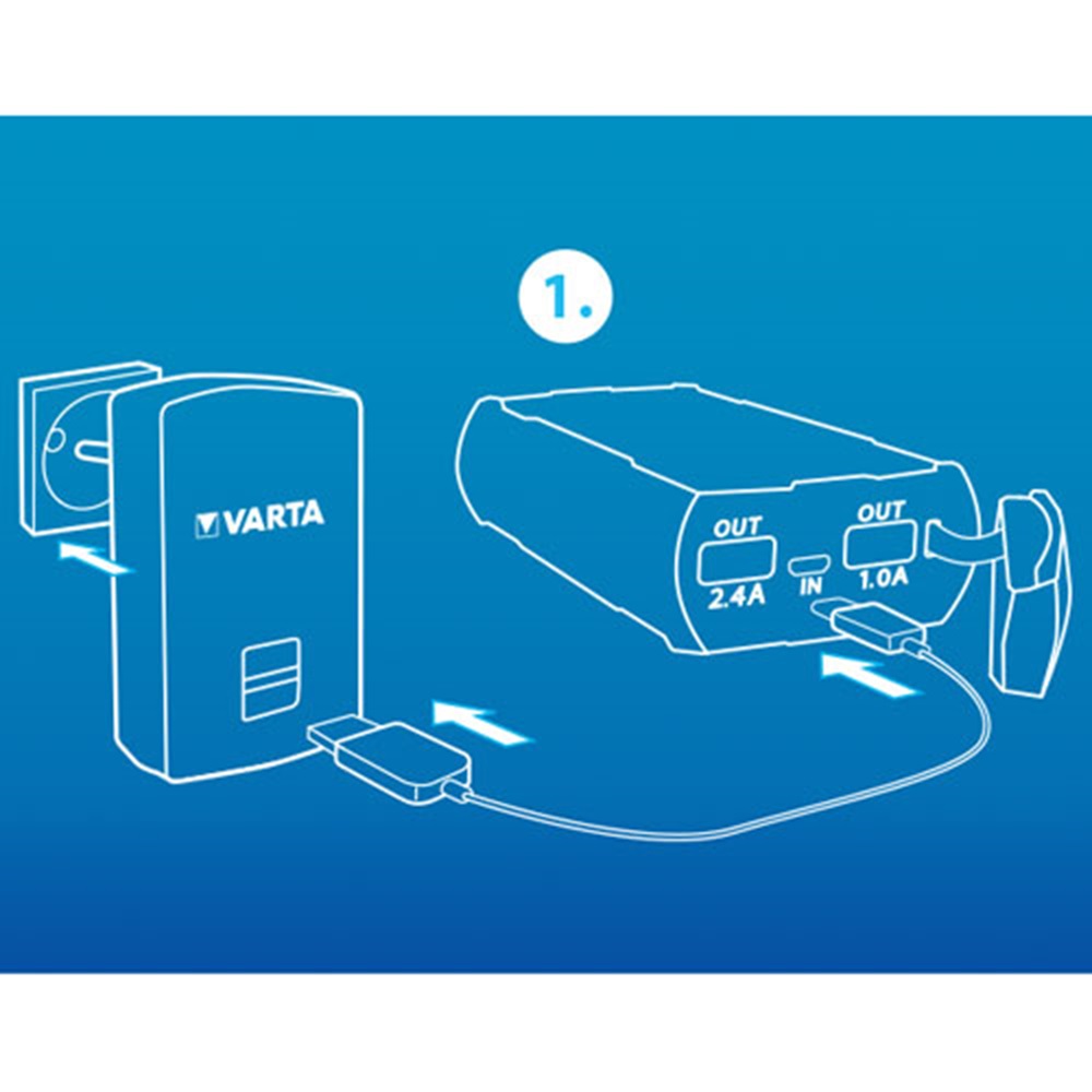 Varta 57952101401 6000 Taşınabilir Güç Cihazı (İ)