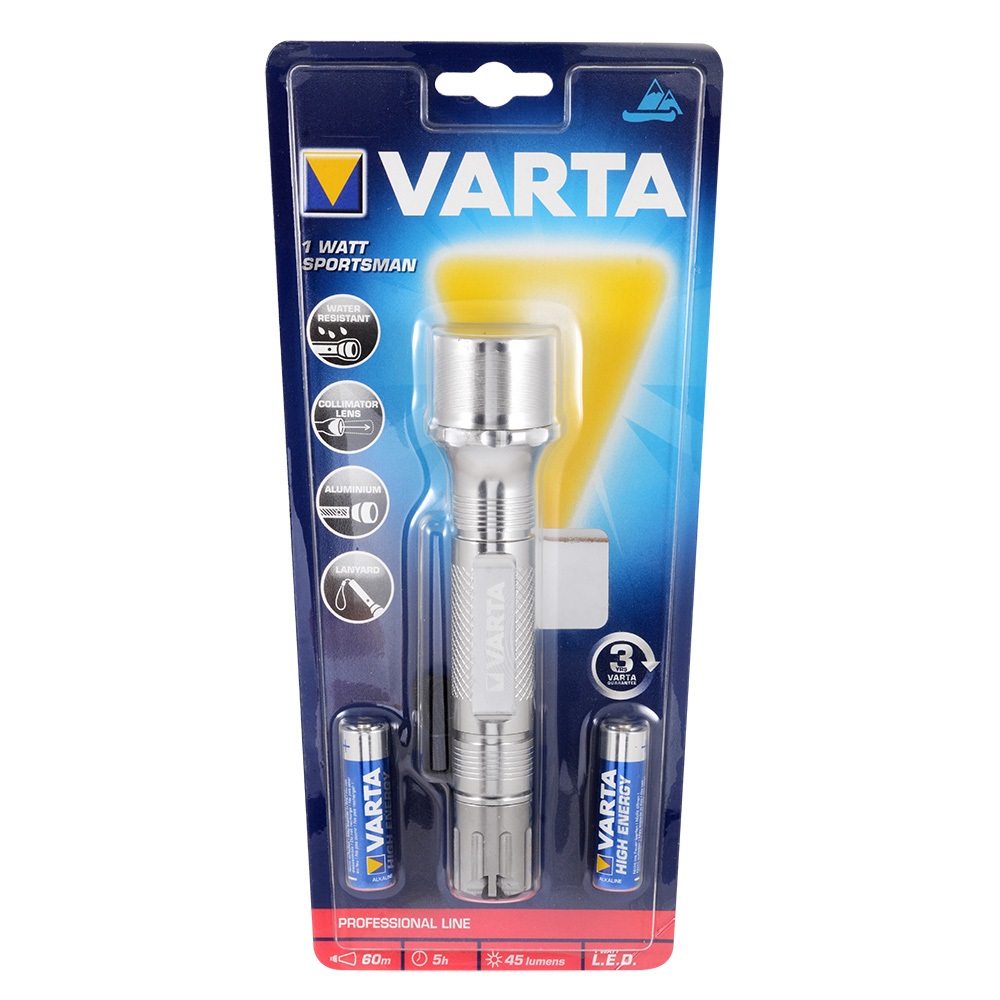 Varta 18626 1 Watt Sportman Led 2AA Fener (İ)