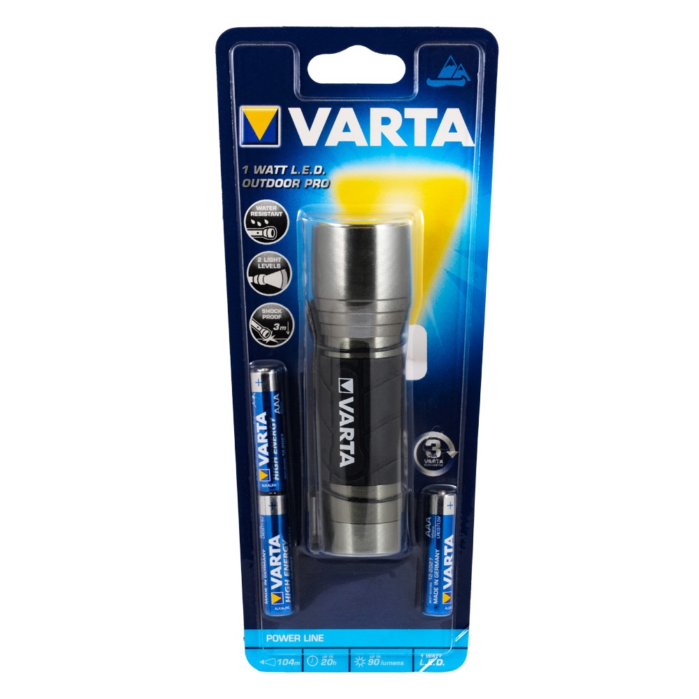 Varta 17628 1 Watt Led Outdoor PRO 3AAA (İ)