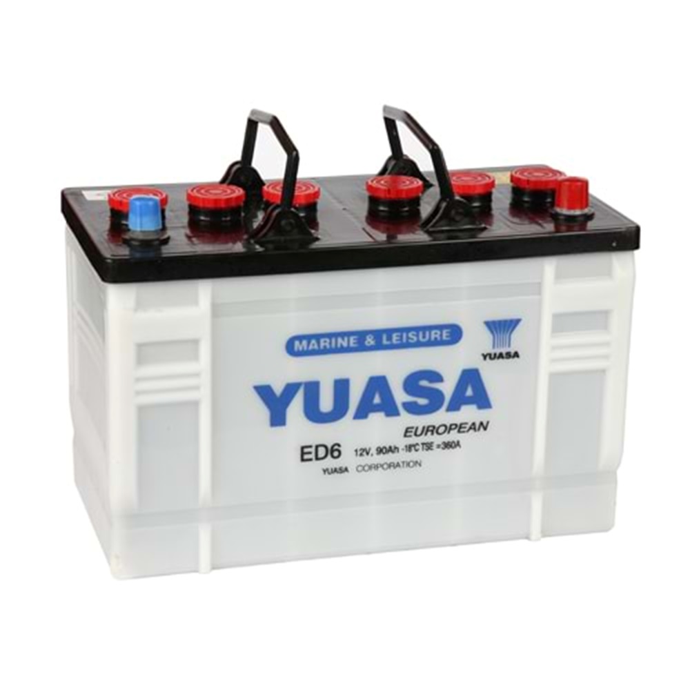 Yuasa ED6 12V 90 Ah Marin Akü