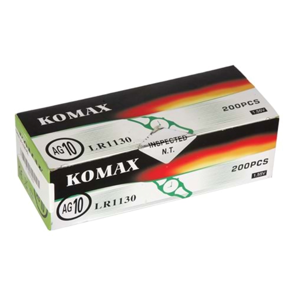 Komax LR44 Pil