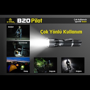 Xtar B20 1000 Lm Led Fener seti