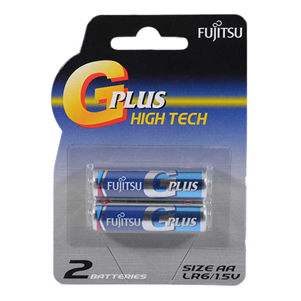 Fujitsu G Plus AA LR06 Alkaline Kalem Pil 2 li Blister