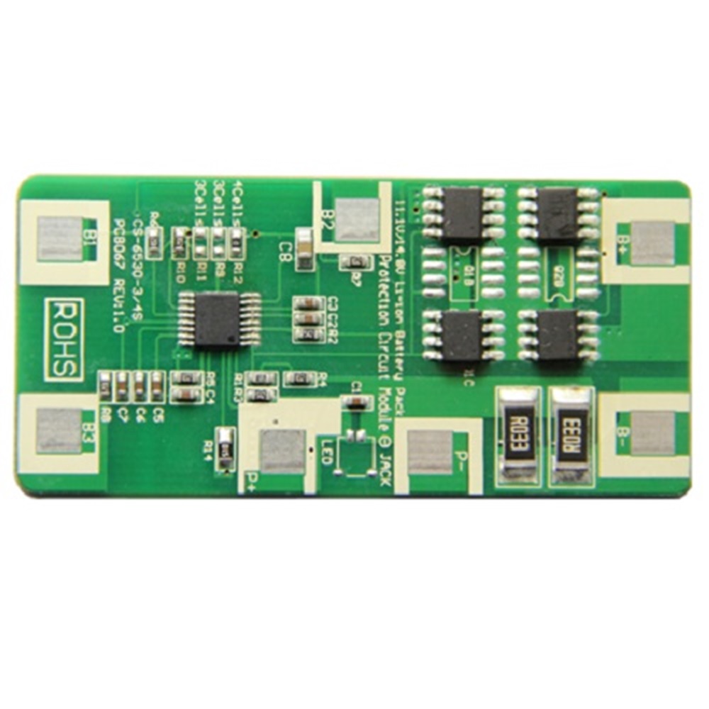 Power-Xtra LiFePO4 PCM/BMS/PCB 12.8V 12A (4 Cell) Devre