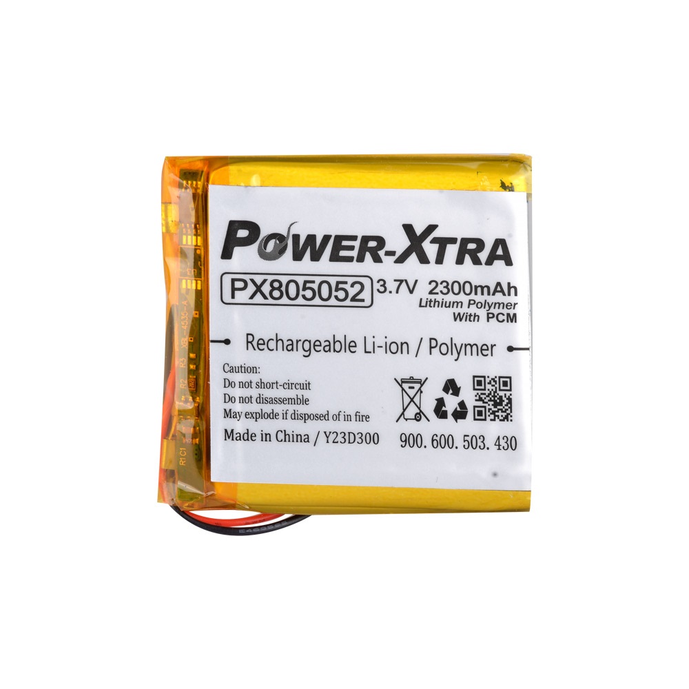 Power-Xtra PX805052 - 3.7V 2300 mAh Li-Polymer Pil - Devreli