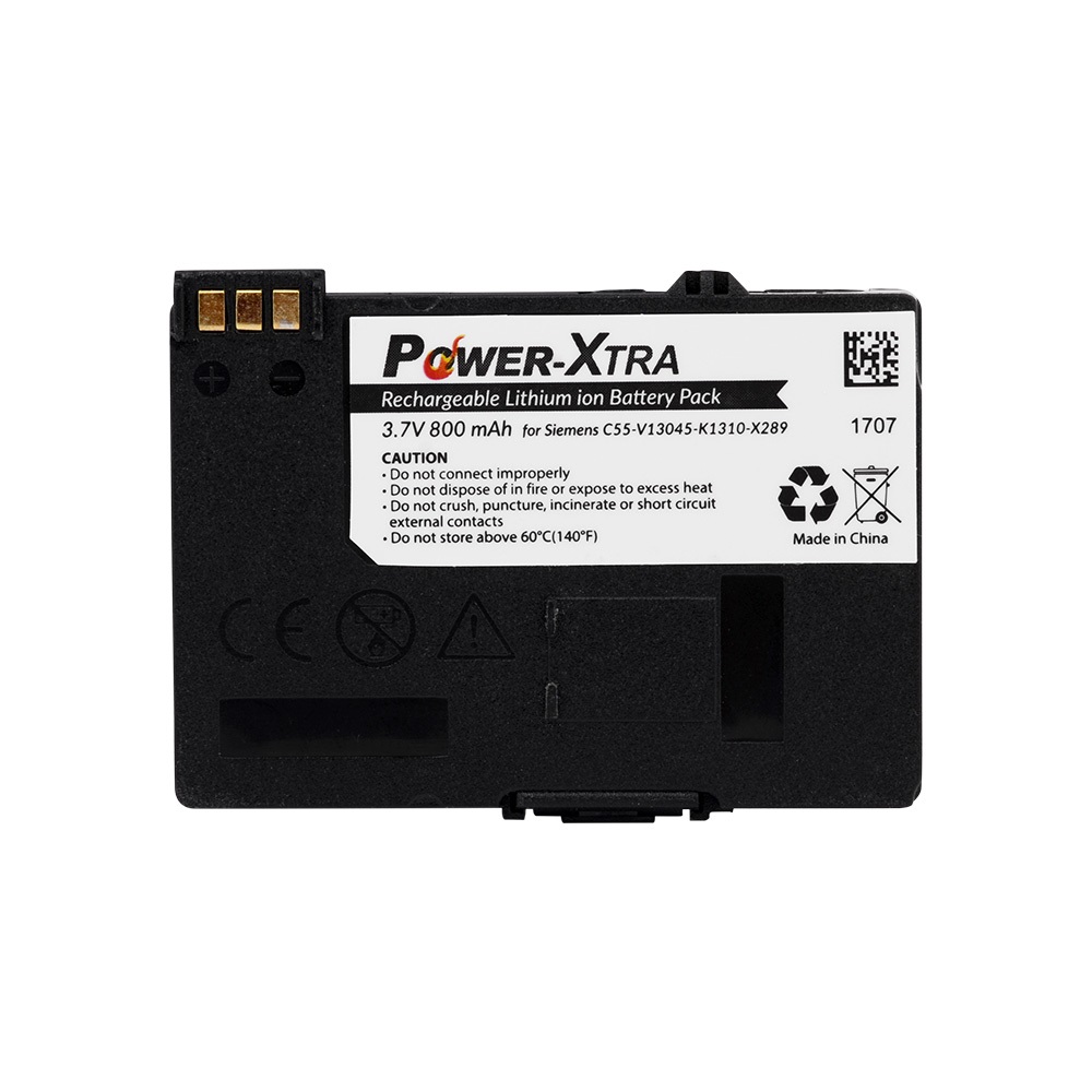 Power-Xtra PX-C55 3.7V 800mAh Li-ion Şarjlı Pil (Siemens)