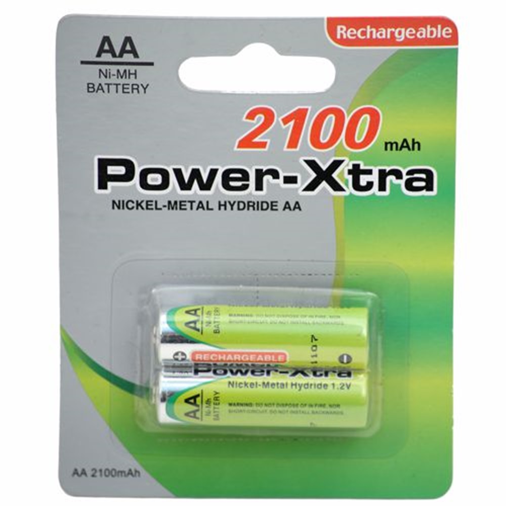 Power-Xtra AA Kalem 2100 Mah Pil 2Li Blister